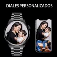 thumbnail image 4 of Reloj inteligente Bluetooth JM Correa de malla deportiva 1,28 pulgadas IP68, 4 of 5