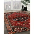 thumbnail image 2 of Ahgly Company Indoor Rectangle Traditional Brown Persian Area Rugs, 7' x 10', 2 of 6