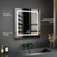 thumbnail image 5 of Lexora LC3632LEDM 32 x 36 in. Caldona LED Mirror with Defogger, 5 of 6