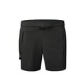 thumbnail image 1 of Avamo Laides Swimwear Solid Color Bathing Suit Drawstring Swimsuit Mini Swim Shorts Surfing Swimming Black XL, 1 of 5