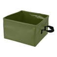 thumbnail image 1 of Camping Water Container, PVC Convenient 13L Portable Folding Collapsible Bucket  For Outdoor, 1 of 8