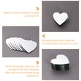thumbnail image 3 of EeaseMX 30 espejos de corazón DIY, espejos con forma de corazón, azulejos de espejo de corazón, espejos de maquillaje, 3 of 7