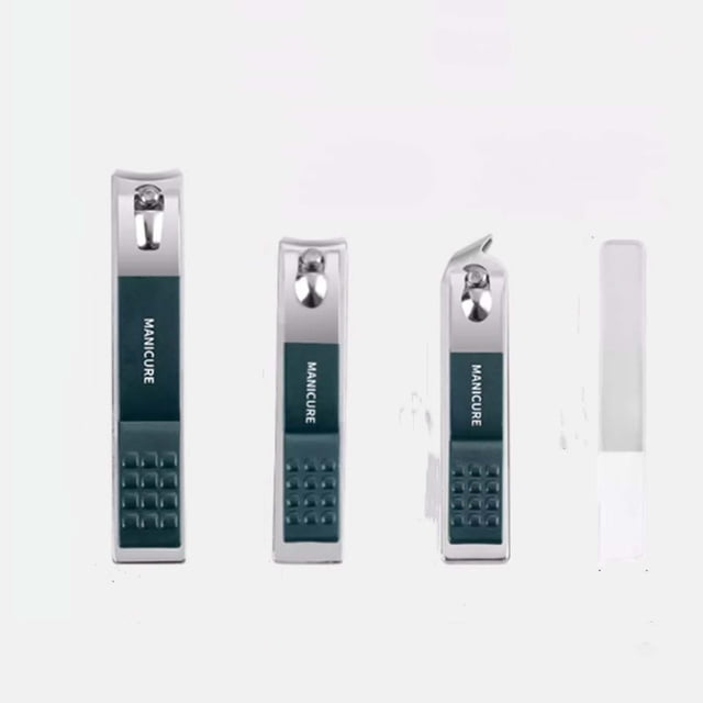 Large Opening Nail Clipper And Nail Clipper Set Complete Set Of High-end Household Stainless Steel Proof