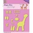 thumbnail image 2 of Nellie's Choice - Shape Die Giraffe, 2 of 3