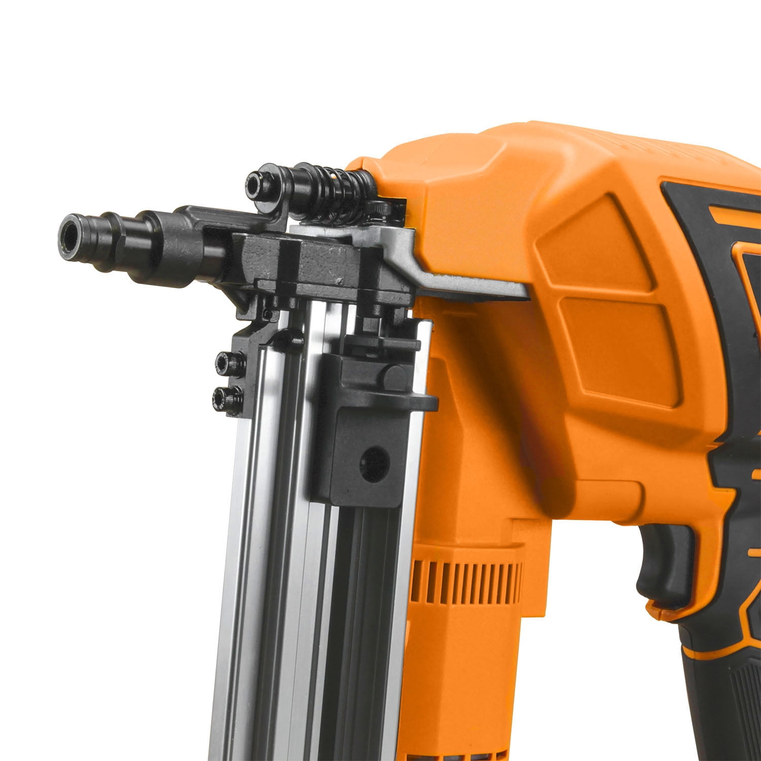 Freeman PE20VCSPN40 20 Volt Cordless and Brushless 1-1/2" Concrete Nailer Kit with Lithium Ion Battery, Charger, and Case – 750 Shots per Charge