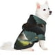 thumbnail image 2 of Balery Forest River Bald Eagle Sudadera con Capucha para Perros Pequeños – Ropa para Mascotas, Disfraz para Perros y Gatos, Ideal para Fiestas y Cosplay-Large, 2 of 7