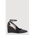 thumbnail image 3 of Women's Pointed Toe Double Ankle Strap Wedge Pumps, 3 of 6