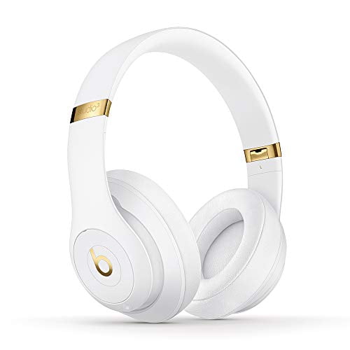 Beats Studio3 Écouteurs Sans Fil à Réduction de Bruit - Puce Apple W1, Bluetooth Classe 1, Réduction de Bruit Active, 22 Heures d'Écoute - Blanc (Modèle Précédent)