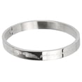 thumbnail image 1 of Brazalete Unisex Salvador Acero Inoxidable Grabado Inspirador Plata 18cm, 1 of 10