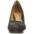 thumbnail image 2 of Clarks 26125880W: Women's Brier Dolly Dress Pump Black D Snake Wide Width (8.5 C/D US), 2 of 8