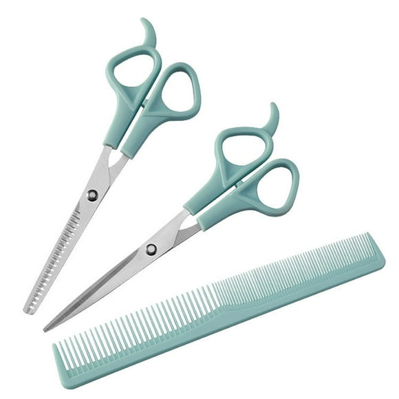 Hair Cutting Scissors Shears Kit, Hairdressing Scissors Set for Men Women Pets Home Salon Barber Cutting Kit