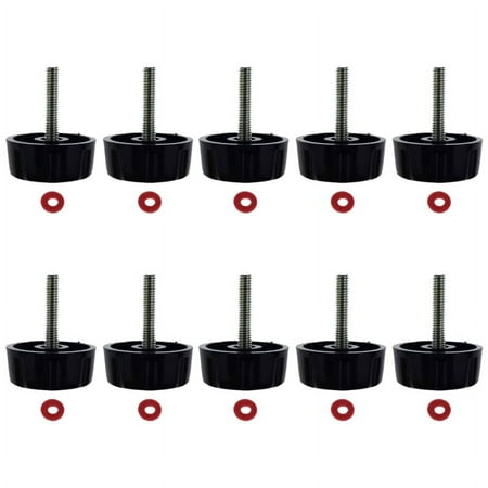 10Pcs Screws Nuts Caps for Fishing Spinning Reels Knob Power Handle Grip
