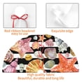 thumbnail image 4 of Sikiie Sea Shell 30-48 inches {designName} Print Christmas Tree Skirt Snowman Xmas Tree Skirt with Edge Christmas Decorations for Holiday Party48", 4 of 7