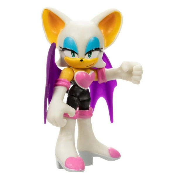 Minifigura Sonic the Hedgehog Rouge Wave 10 de 2,5 pulgadas