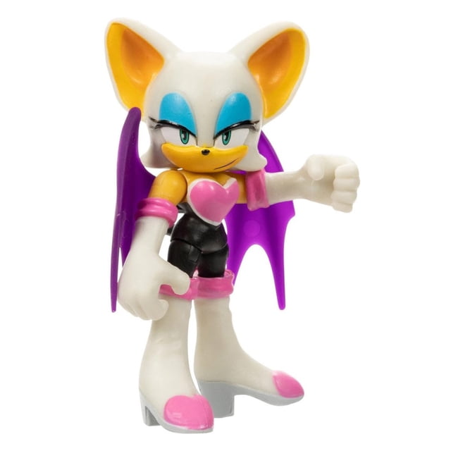Minifigura Sonic the Hedgehog Rouge Wave 10 de 2,5 pulgadas