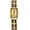 Gold Black 01, variant on Women's Elegant Dress Watch Chain Braid Band Fashion Square Bracelet Watches for Women Retro Minimalist Analog Quartz Waterproof Ladies Watch
