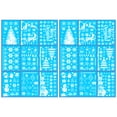 thumbnail image 1 of Juego de dos tarjetas de copo de nieve, pegatinas navideñas para ventana, ventana, sala de estar, pegatinas estáticas de pared navideñas con copos de nieve, 1 of 5
