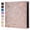 Champagne Pink, variant on RECUTMS PU Leather Cover Photo Album 600 Pockets Picture Book Hold 4x6 Photos 5 per Page Gift for Family Wedding Baby Travel (Blue)