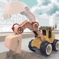 thumbnail image 3 of Creative Minuature Truck Loading Unloading Plastic Truck ToyAssembly Engineering Car Set Kids Educational Toy For Boy Gifts, 3 of 5