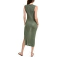 thumbnail image 2 of Onia womens  Linen-Blend Rib Tank Midi Dress, XL, 2 of 3