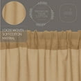 thumbnail image 6 of Tobacco Cloth Khaki Swag Fringed Set of 2 36x36x16, 6 of 8