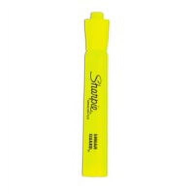 Clearview Pen-Style Highlighter, Fluorescent Yellow Ink, Chisel Tip, Yellow/Black/Clear Barrel, 3/Pack Clearview Pen-Style Highlighter, Fluorescent Yellow Ink, Chisel Tip, Yellow/Black/Clear Barrel, 3/Pack