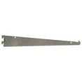 thumbnail image 2 of Econoco - GA12-SC - 12" Satin Chrome Tap-in Style Shelf Bracket For President Line Slotted Standards - Sold in Pack of 25, 2 of 2