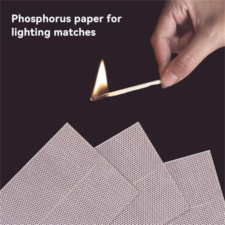180 Pièces Papier Match Striker avec Adhésif,Bandes en Papier d'Allumette Match Striker Paper pour Remplacement de Papier de Cymbale Match Rack(Ronds et Rectangles 180 Pièces Papier Match Striker avec Adhésif,Bandes en Papier d'Allumette Match Striker Paper pour Remplacement de Papier de Cymbale Match Rack(Ronds et Rectangles