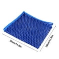 thumbnail image 3 of Stainless Steel Mesh Dishwashing Rag | Multipurpose Double Layer Scrubber for Wet & Dry Cleaning | Non-Scratch Metal Dishcloth for Kitchen Pots Pans & Grills, 3 of 3