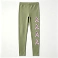 thumbnail image 6 of Stamzod Leggings for Women Fall Clothes Fashion Bow Printed Soft Yoga Pants High Waisted Workout Leggings, 6 of 7