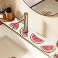 thumbnail image 2 of Yayeee Faucet Mat for Kitchen Sink 30" Diatomite Long Splash Guard Pad, White Watermelon, 2 of 7