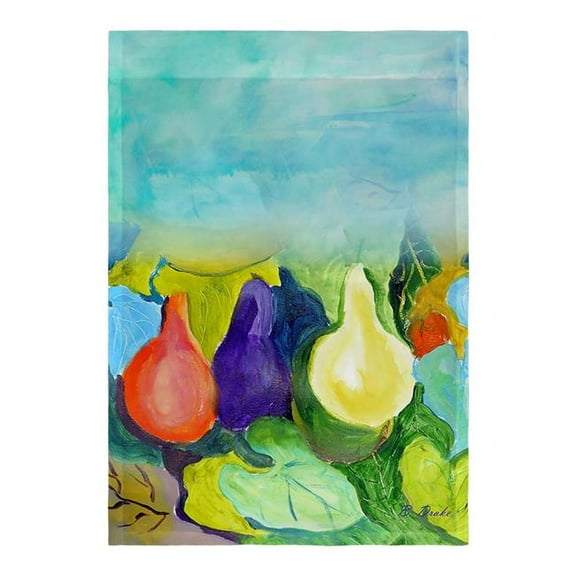 Betsy Drake FL1147 12.5 x 18 in. Gourds Flag