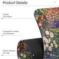 thumbnail image 4 of Yayeee Faucet Mat for Kitchen Sink 14.7" Diatomite Long Splash Guard Pad, White Floral Garden, 4 of 7
