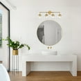 thumbnail image 4 of Design House Gracelyn Modern 4-Light Vanity Globe Light Fixtures, Satin Gold, 4 of 21