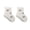 White, variant on Baby Toddler Non-Slip Ankle Socks 1Pairs Cute Cartoon Design Grip Sole for 0-5Y Infants Kids Girls