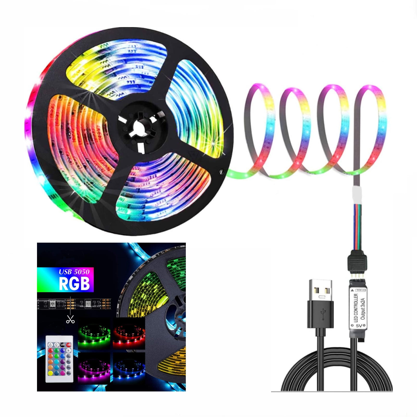 USB TV Backlight Kit for 7585 inches TV,USB Powered TV Backlight