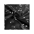 thumbnail image 4 of INSPIRE CHIC Women Satin Square Musical Note 35" Large Silky Neck Scarf Black 90x90cm/35.4x35.4 inches(LxW), 4 of 6