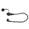 thumbnail image 1 of Dashboard Mount Cable, Type C Flush Panel Cable PVC 1ft  for Motorcycle Right Angle, 1 of 7