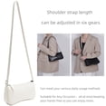 thumbnail image 4 of WSRYDJDL Bolso pequeño para mujer, bolsos de hombro ajustables, bolso de mano con patrón de cocodrilo con cierre de cremallera, retro, 4 of 5