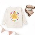 thumbnail image 4 of SmileyWorld Embrace Joy - Youth Graphic Sweatshirt, 4 of 16
