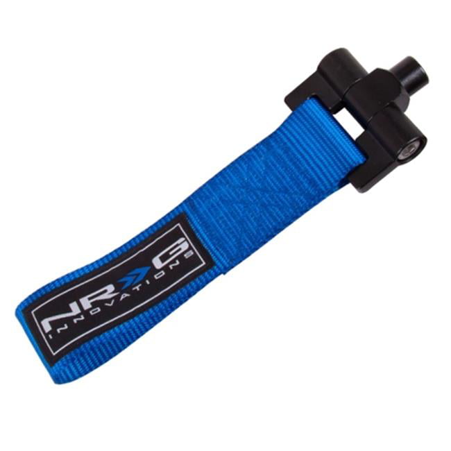 Blue NRG Screw on Front Tow Hook Strap Adapter Fit 06-08 Jazz GD3 S2000 00-09