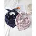 thumbnail image 7 of AWAYTR Tie-Back Triangle Tie Front Bandana Boho Multicolor 2 Pack, 7 of 7