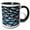 Black/White, variant on 3drose, Artistic Abstract, Pattern in Ceramic Dish, Florida - Us10 Aje0188 - Adam Jones, 15oz Mug