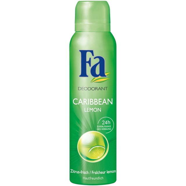 Fa Caribe Limón Desodorante Spray 5.07 Fl Oz