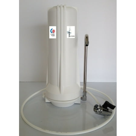 Countertop Single Stage Drinking Water Filter - Carbon Filter - Complete