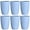 6 Blue, variant on UniVerse Wheat Straw Reusable Cup (12 oz) - Unbreakable Drinking Glasses Sets for Home Outdoor - Dishwasher Safe Tumbler - BPA Free and Eco friendly (10Pcs/5Color)