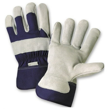 91205/L Men s Split Cowhide Leather Palm Gloves  Large