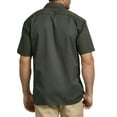 thumbnail image 2 of Dickies Mens and Big Mens Short Sleeve Twill Work Shirt, 2 of 2