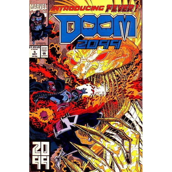 Doom 2099 #5 VF ; Marvel Comic Book