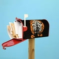 thumbnail image 6 of Halloween Witch Castle Mailbox Covers, Magnetic Post Box Cover Wraps Large Size 25.5x21 in for Garden Yard Decor, 6 of 7